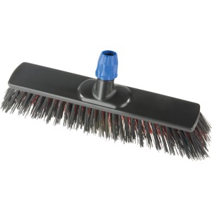 LUX Straßenbesenkopf Professional 2in1, 40 cm breit, mit Elaston-Borsten für groben und feinen Schmutz.