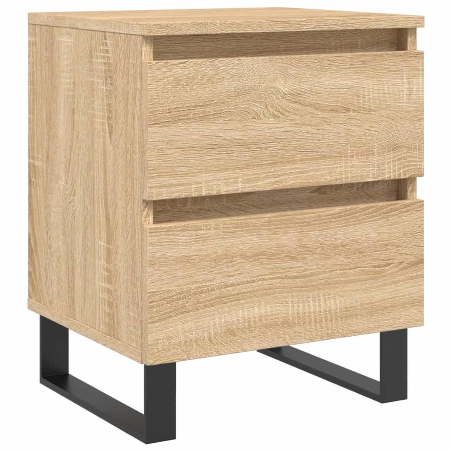 vidaXL Nachttisch Sonoma-Eiche 40x35x50 cm Holzwerkstoff 826898 günstig online kaufen