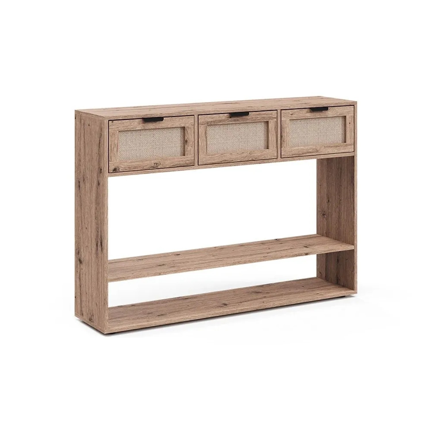 Vicco Konsolentisch Elven Eiche 120 x 85 mit 3 Schubladen Art Nr 59354