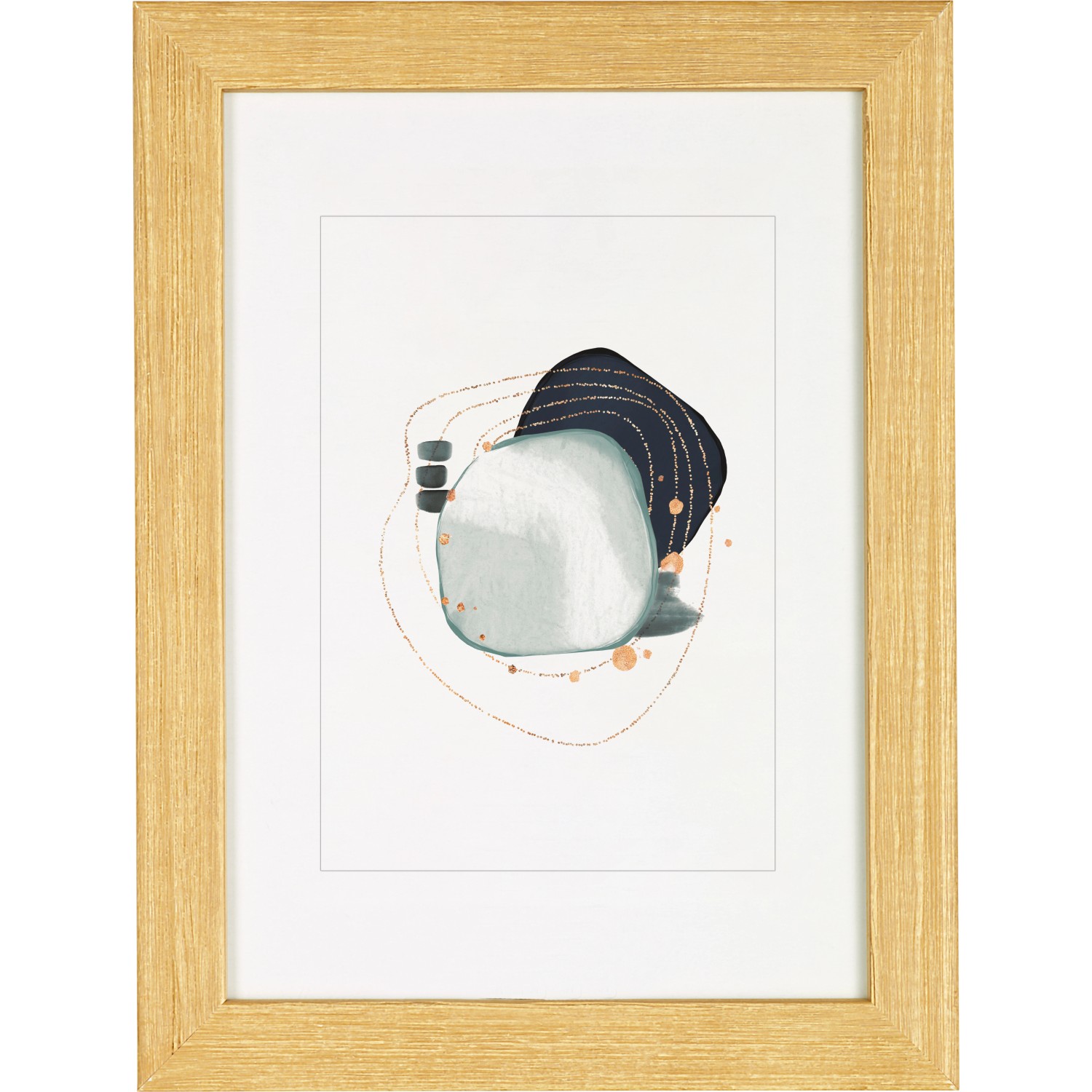 Holz-Bilderrahmen Eiche 13 cm x 18 cm günstig online kaufen