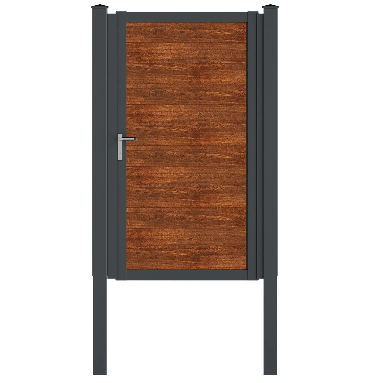 Vidual Gartentor Swing-snap 140 Light Oak 1,8 m x 1 m