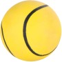 Gelber Jollypaw Ball aus Moosgummi, ø 5,5 cm, für Hunde, Apportierspielzeug.