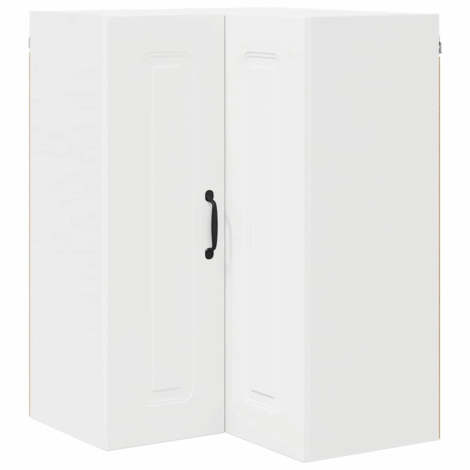 vidaXL Küchenwandschrank mit Regal Weiß 57 x 57 x 80 cm Holzwerkstoff 88472 günstig online kaufen