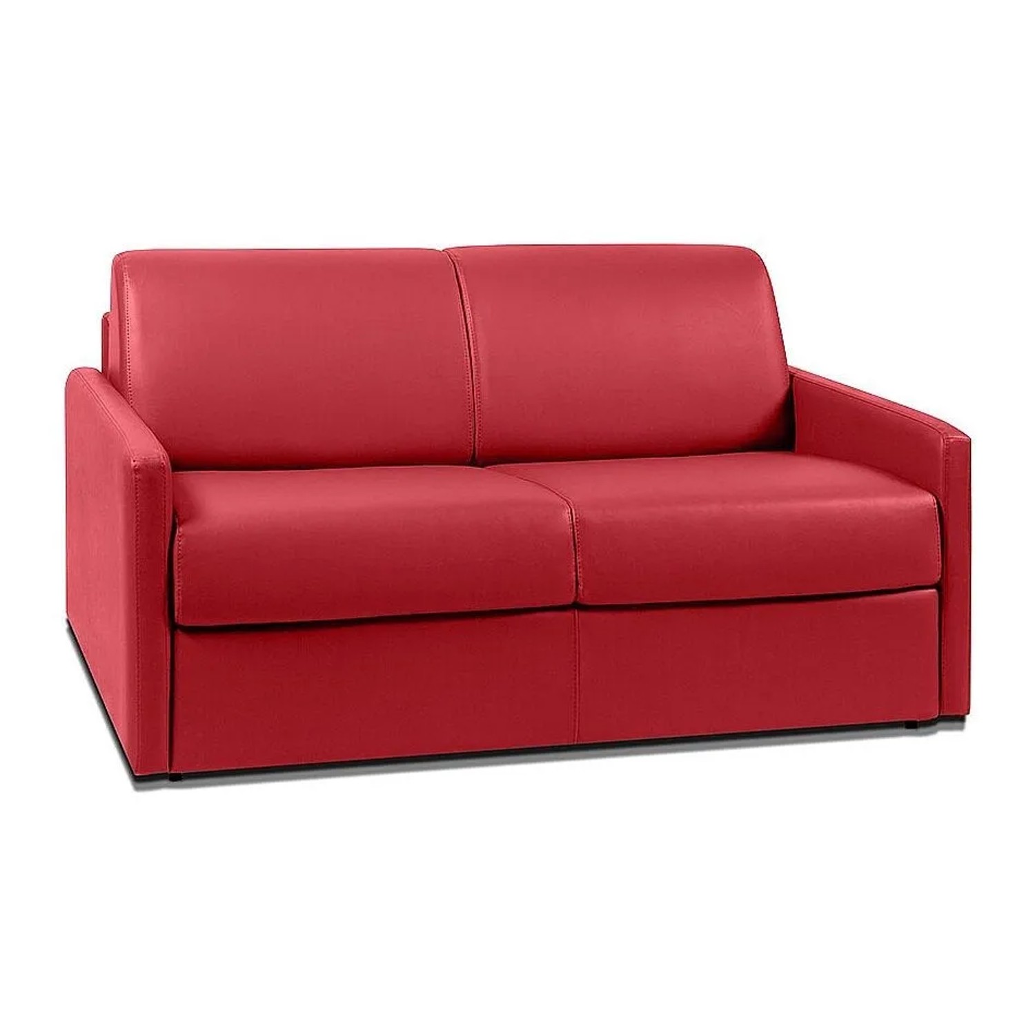 Vente-unique Schlafsofa Calife Rot 150 cm