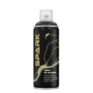 SPARK Spraydose 400ml, matte Farbe Anthrazitgrau für DIY-Projekte.