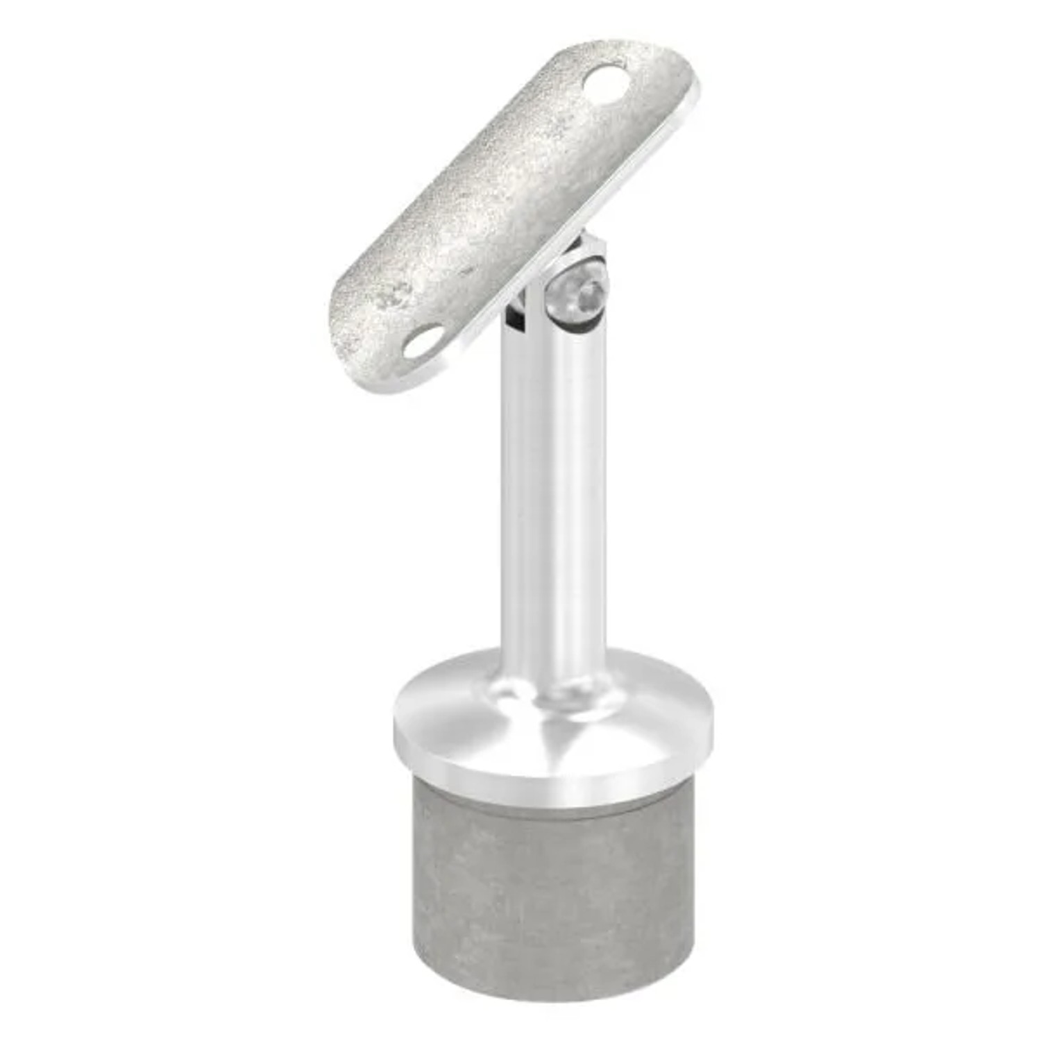 FeNau Rohrabschlussstopfen V2A Für Rohr Ø 42,4x2,5 mm Mit Gelenk Und Platte
