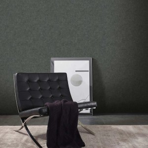 Bricoflor Vliestapete in Schwarz von Guido Kretschmer mit fühlbarer Struktur.