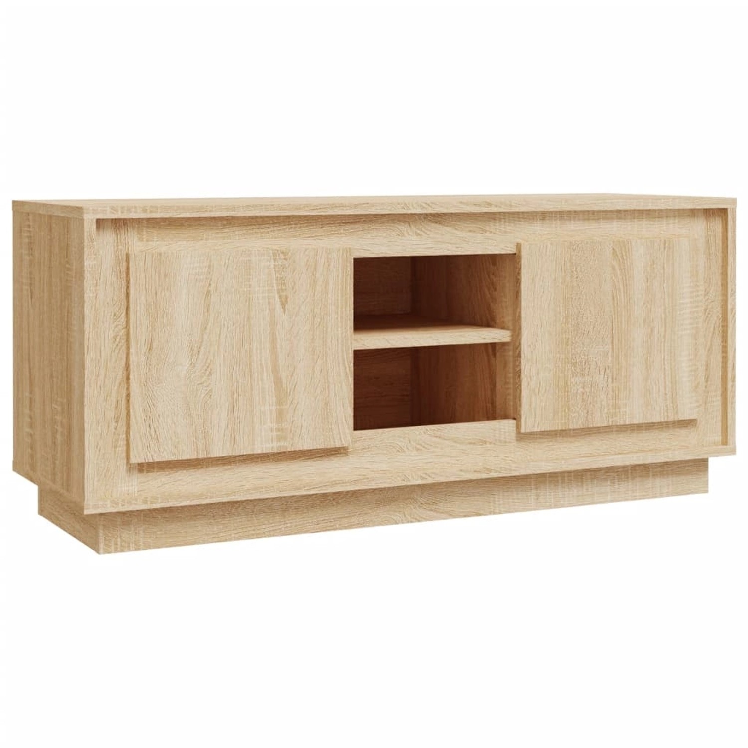 VidaXL TV-Schrank Sonoma-Eiche 102x35x45 cm Holzwerkstoff  Modell 2 günstig online kaufen