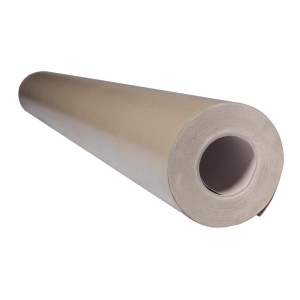 Rolle Scorprotect Abdeckpappe aus Milchtütenpapier, 125cm breit, zum Schutz von Böden.