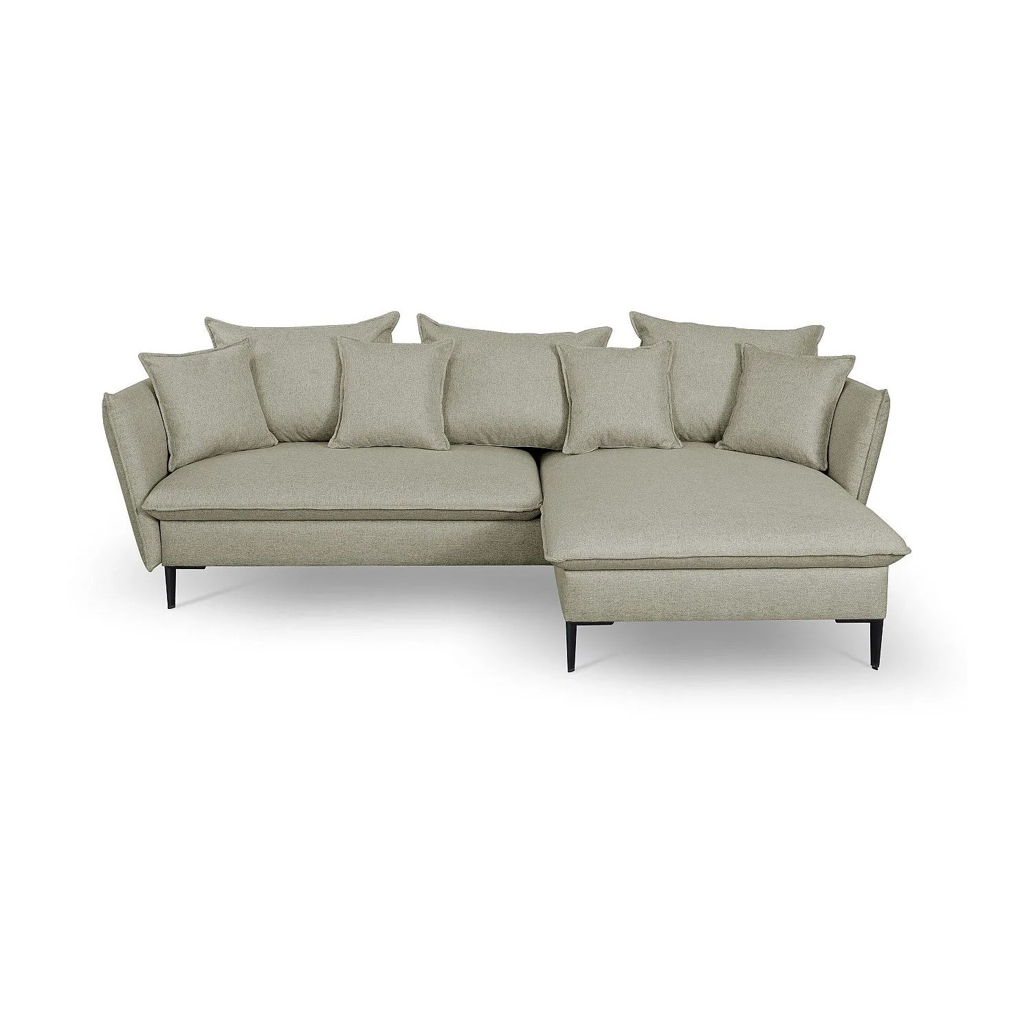 Vente-unique Schlafsofa Lazare Hellgrün 258 cm