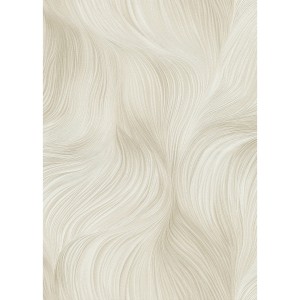 Erismann Vliestapete Fashion for Walls Waves of Light in Beige-Creme mit Wellenmuster.