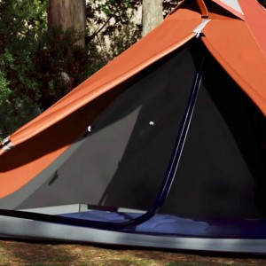 vidaXL Tipi-Hängezelt 1 Person Orange Wasserdicht 94385
