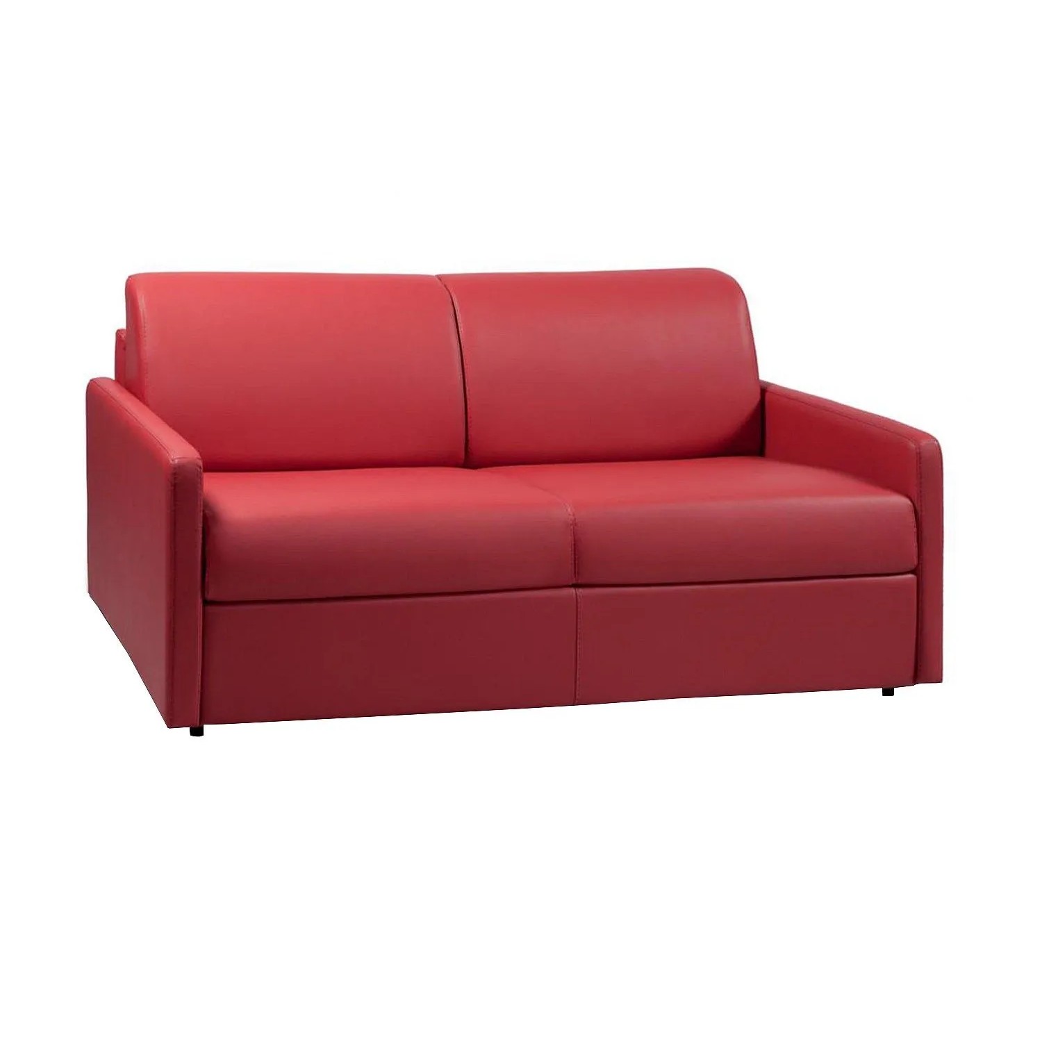 Vente-unique Schlafsofa Calife Rot 170 cm