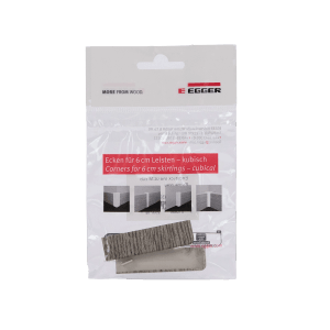 Egger Endstück 6 cm Esche Grau 2 Stück