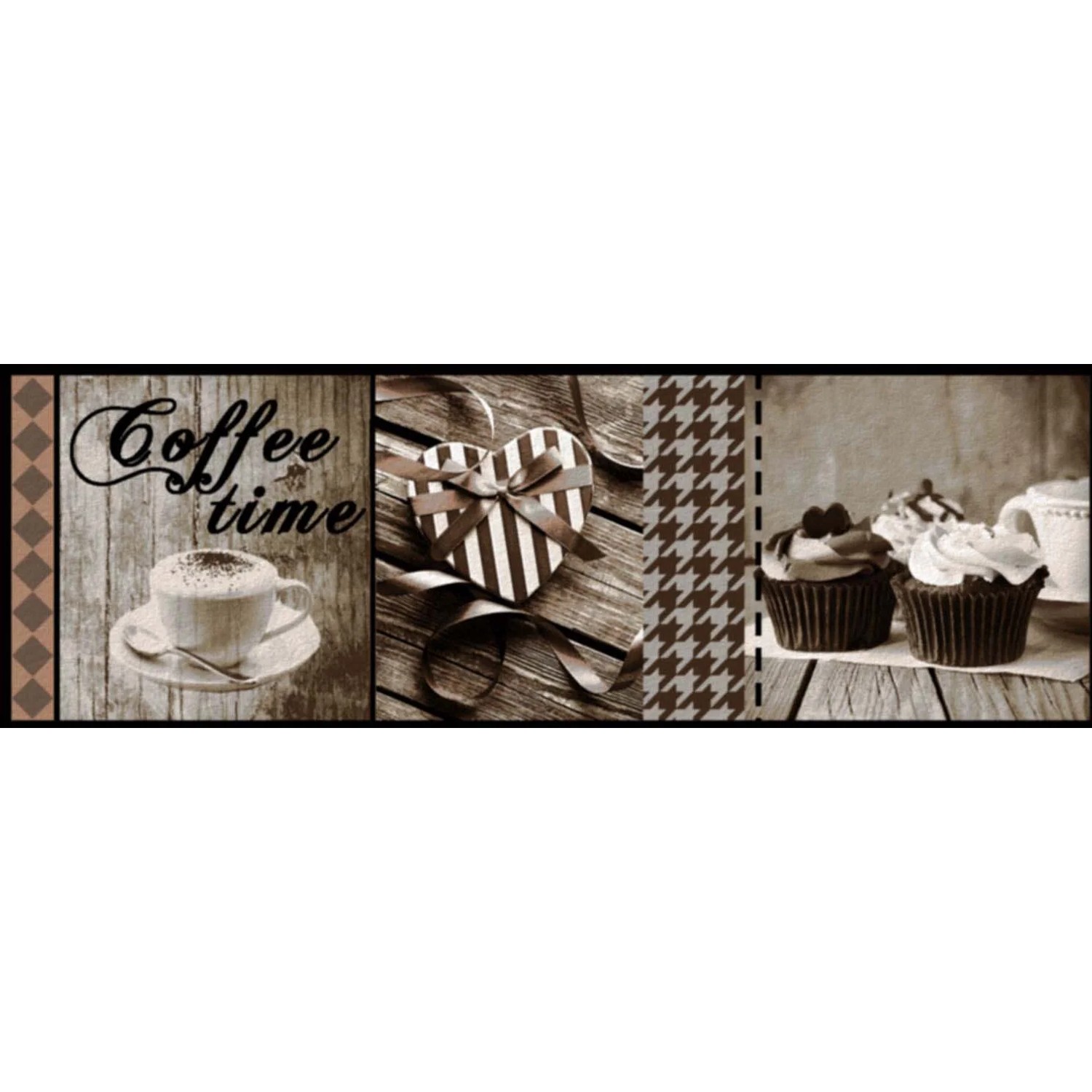Küchenläufer Cook&Wash Coffee 50 Cm X 150 Cm Braun