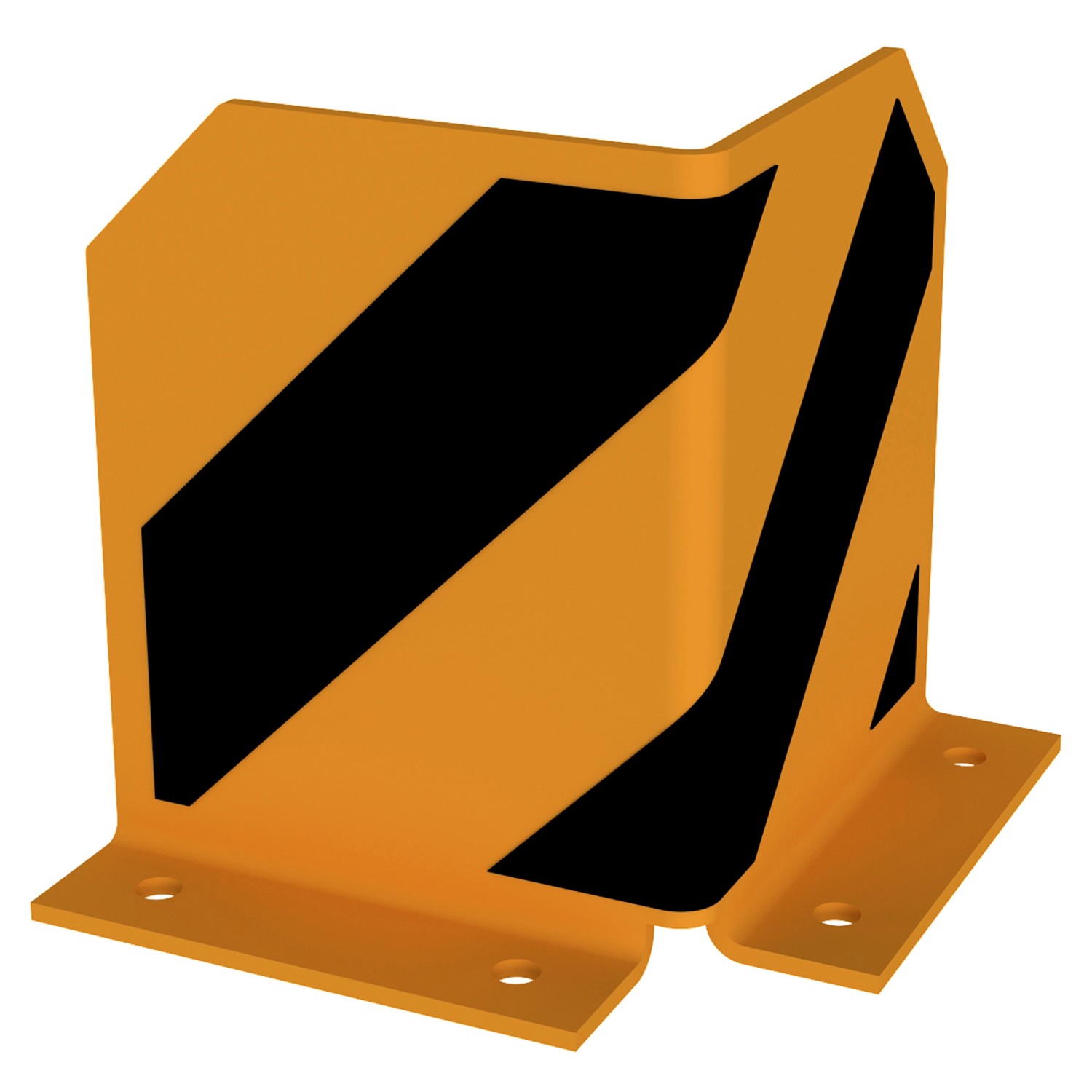 Schake Anfahrschutzwinkel Aufdübeln 200 mm Gelb-Schwarz