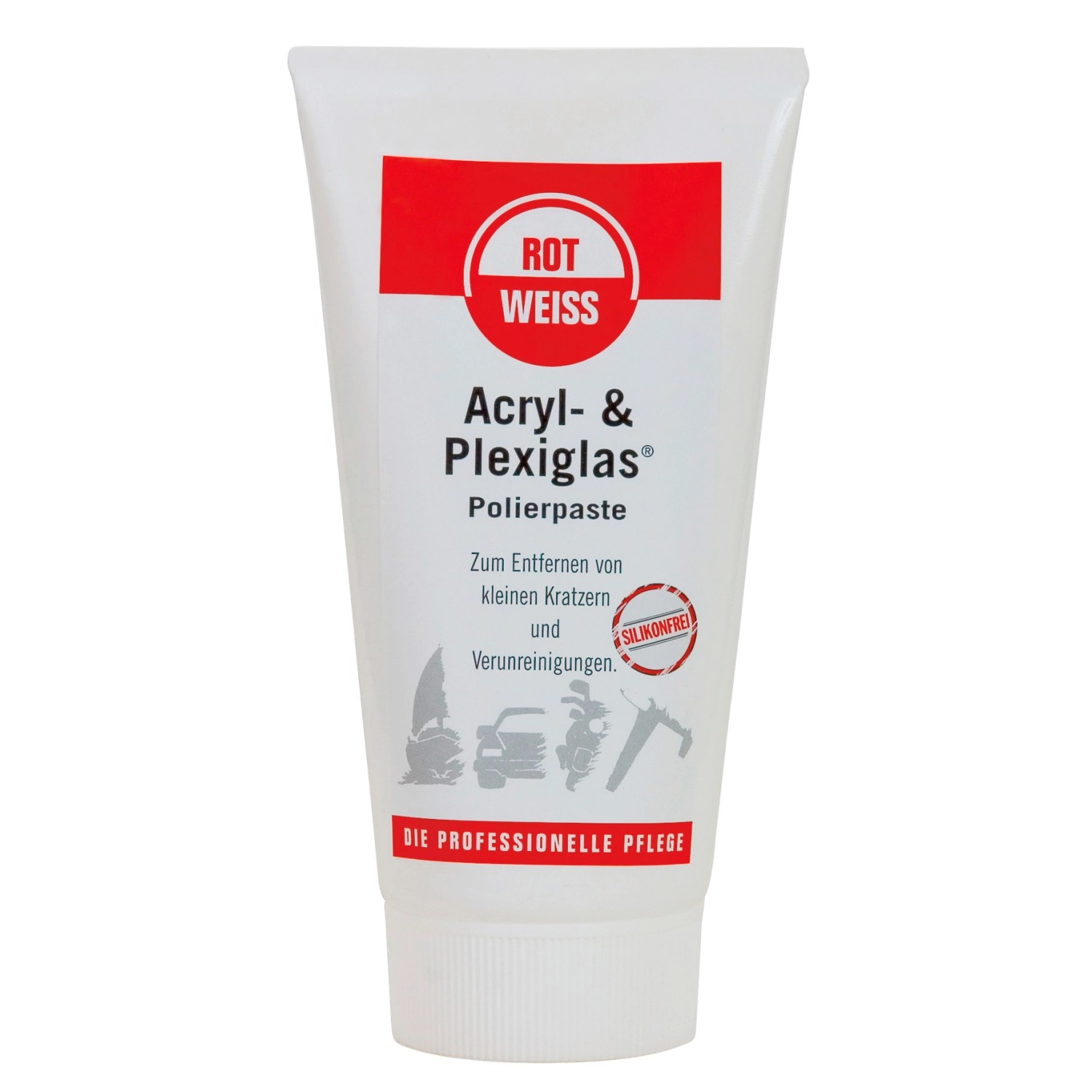 Rotweiss Acryl- und Plexiglas-Polierpaste 150 ml