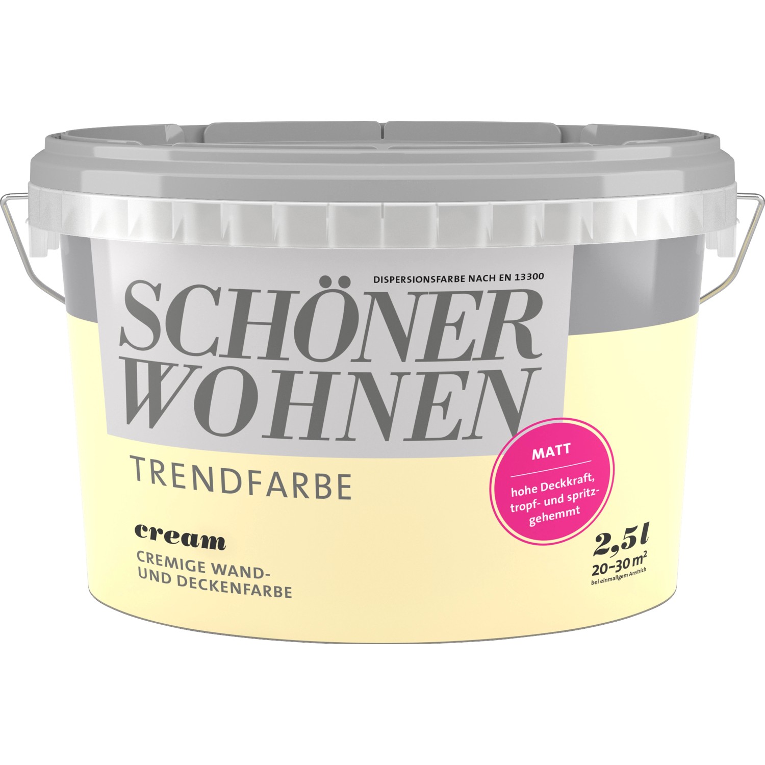 Schöner Wohnen Trendfarbe Cream matt 2,5 l