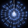 vidaXL Weihnachtsbeleuchtung Feuerwerk 140 LEDs Kaltweiß 17 cm 356221_3