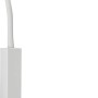Weiße LED-Wandleuchte Fischer & Honsel Sten, flexibel, 61 cm, für Schlafzimmer & Wohnraum.