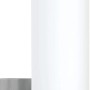 Moderne Steinel LED-Außenleuchte L 260 S aus Edelstahl mit Bewegungsmelder.