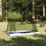 Schwarzes vidaXL Innenzelt 220x128x110cm aus Netzstoff für Camping & Outdoor.