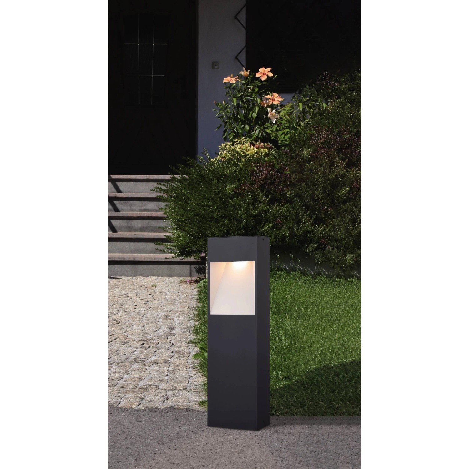 LED Wegeleuchte Manfria 10W 830lm IP44 Warmweiß 380mm