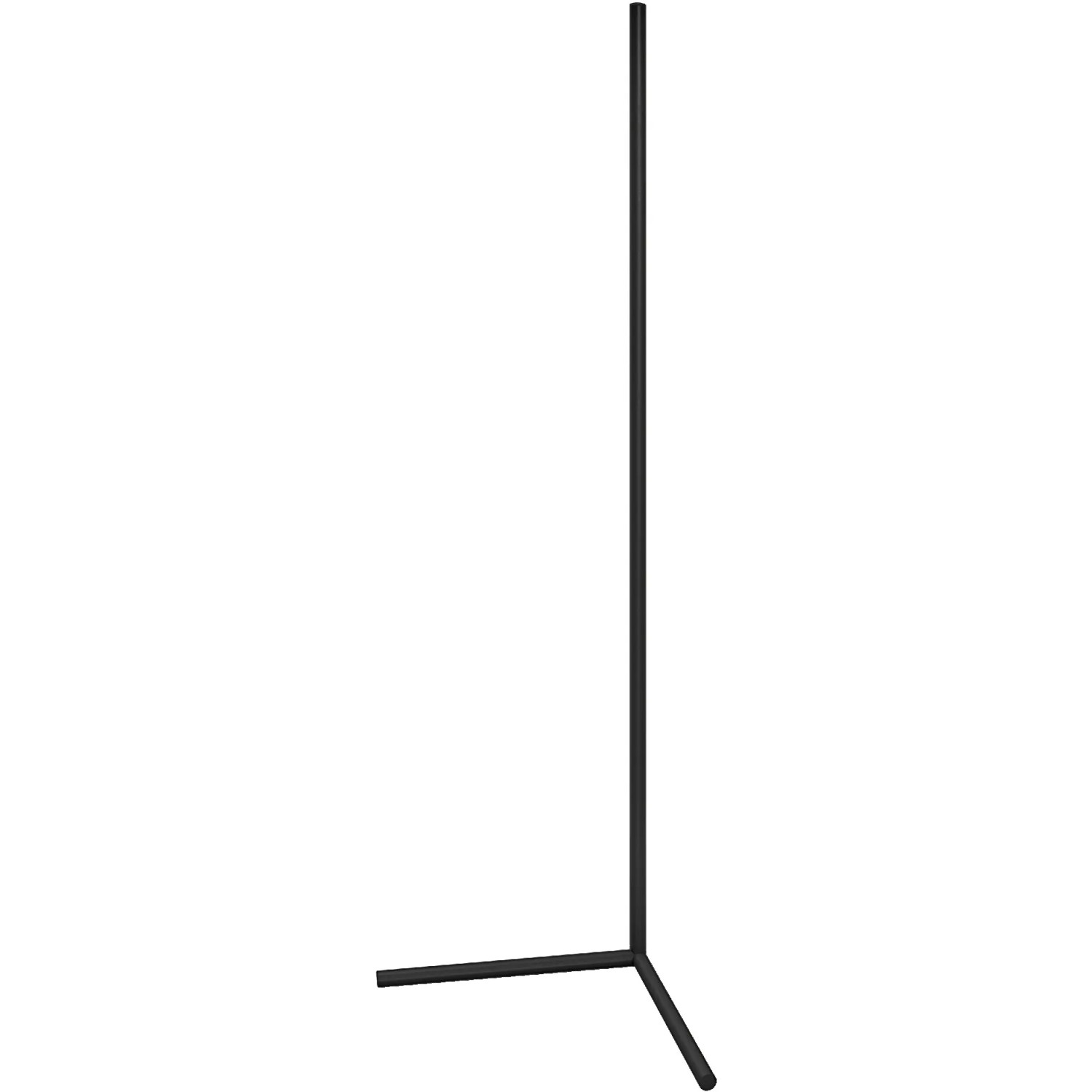 Schwarze Ledvance Smart+ WiFi Stehlampe für die Ecke, 142 cm hoch.