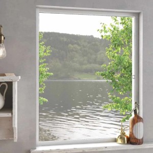 vidaXL Insektenschutz für Fenster Weiß 80x100 cm 153829