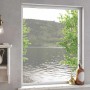 vidaXL Insektenschutz für Fenster Weiß 80x100 cm 153829_2
