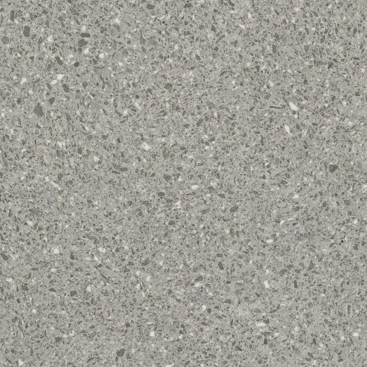 BRICOFLOR PVC Bodenbelag Meterware Terrazzo Optik CV Boden Steinoptik Grau 400cm x 450cm