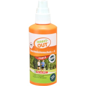 Insect-Out Stechmückenschutz Forte, 100ml Spray zum Schutz vor Mücken.