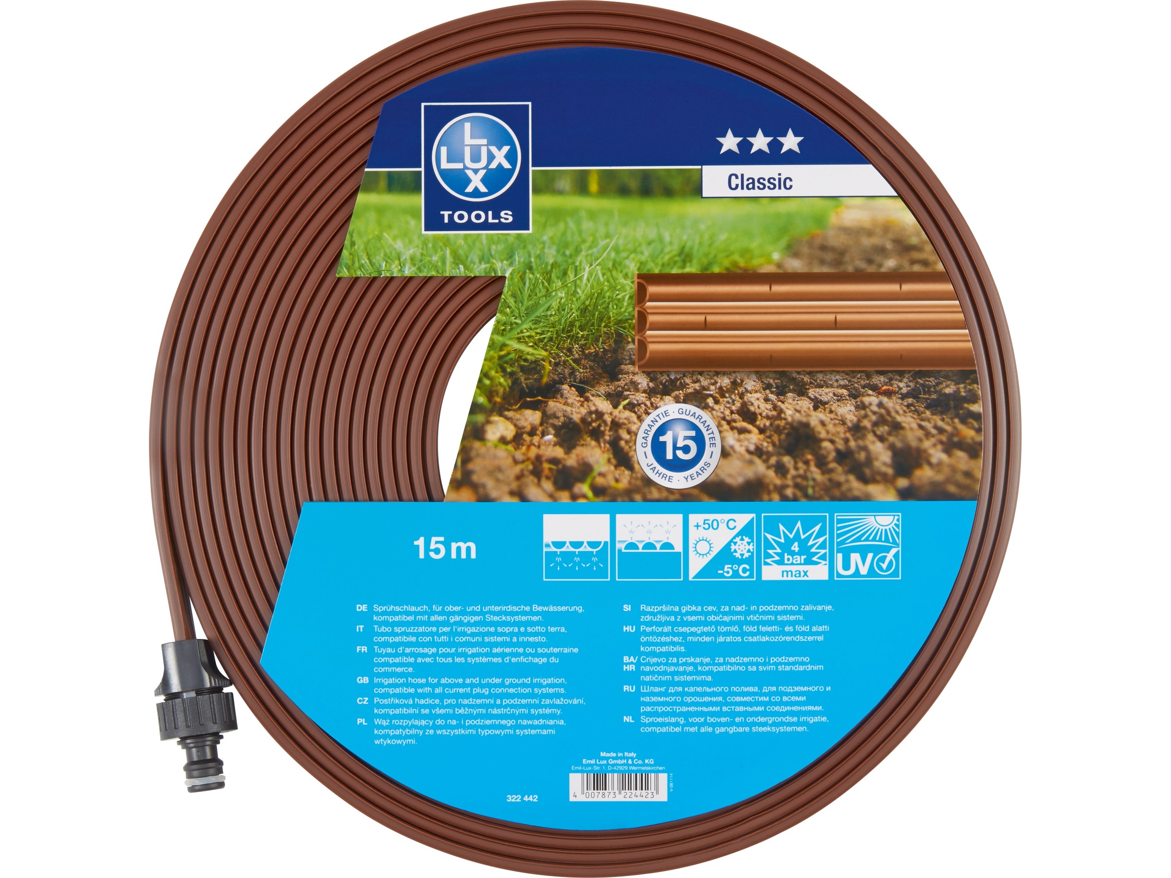 Gartenschlauch Sprühstab 72cm - Bewässerungszubehör Mit Mehrfachdüse