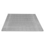 Verzinkter Gitterrost, 1000x800mm, aus Stahl. Ideal für Industrie und Gewerbe.