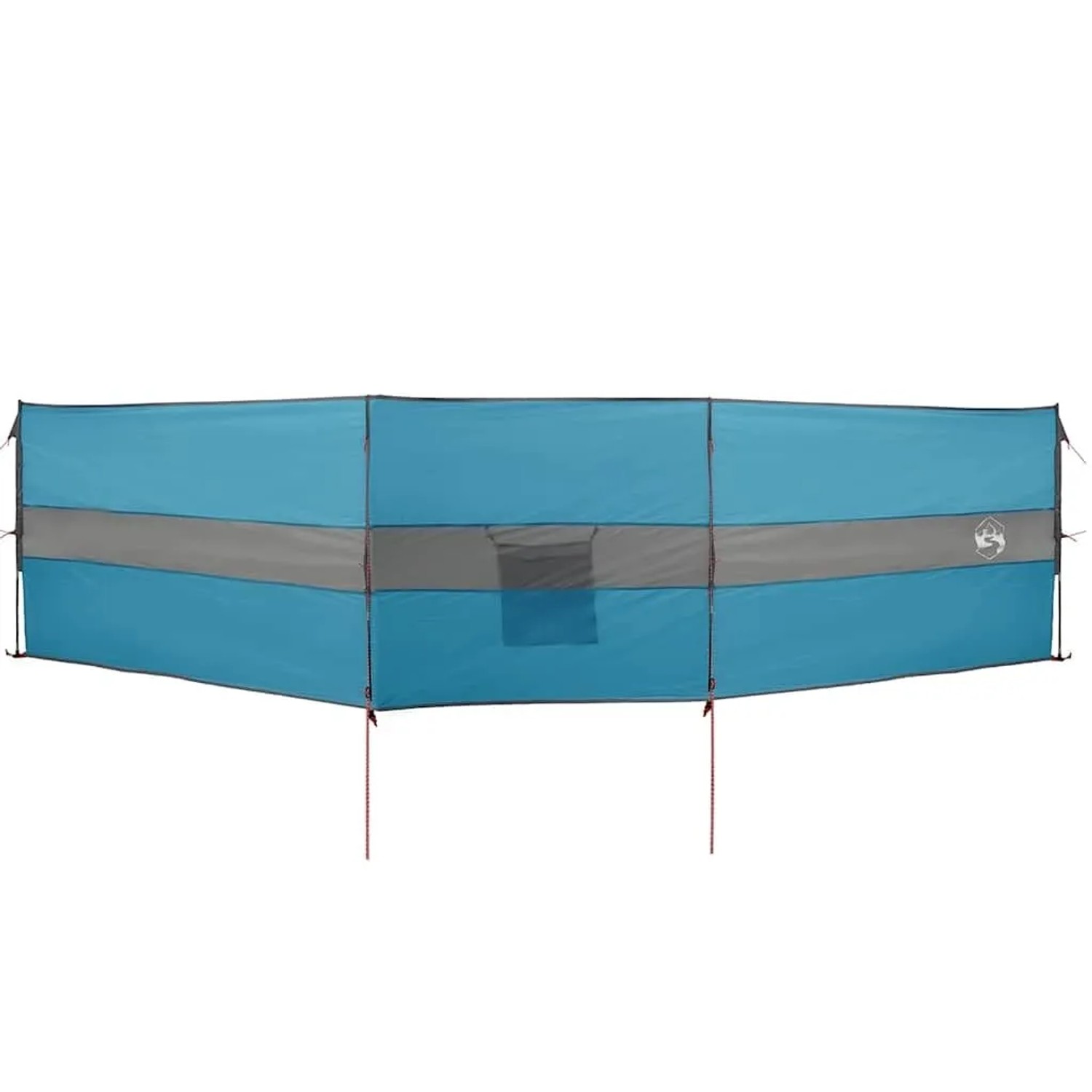 vidaXL Camping-Windschutz Blau 490x123 cm Wasserdicht 4009655