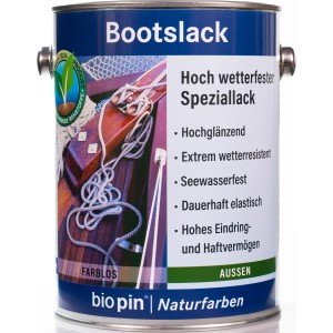 Biopin Marine Bootslack Farblos hochglänzend 2,5 l