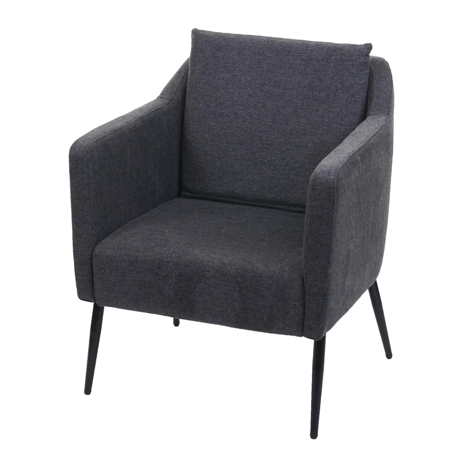 MCW Relaxsessel H93a Stoff/Textil Dunkelgrau günstig online kaufen