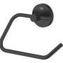 Grohe QuickFix Toilettenpapierhalter Start, matt schwarz, zur Wandmontage im Badezimmer.
