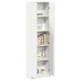 vidaXL Kleiderschrank mit Regal Weiß 55 x 25 x 189 cm Holzwerkstoff 3334008_3