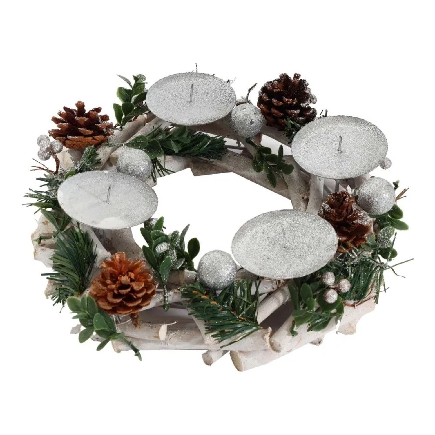 MCW Adventskranz M12 ohne Kerzen
