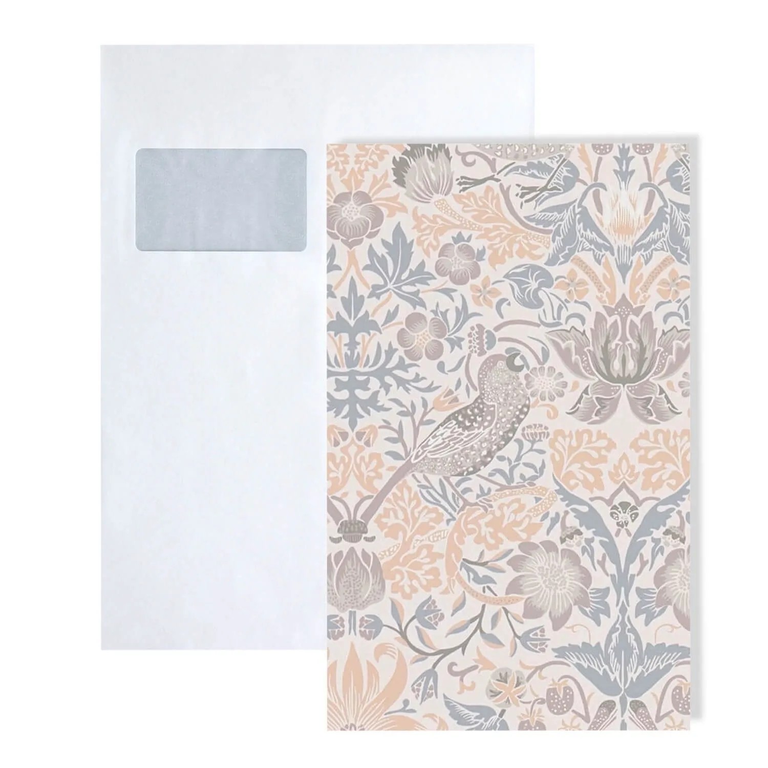 PROFHOME S-390564-GU DIN A4 Muster der Floralen Tapete 1 Musterstück