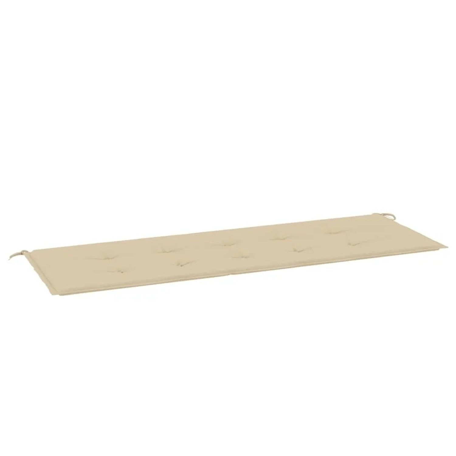 vidaXL Gartenbank-Auflage Beige 150x50x4 cm Oxford-Gewebe 47627