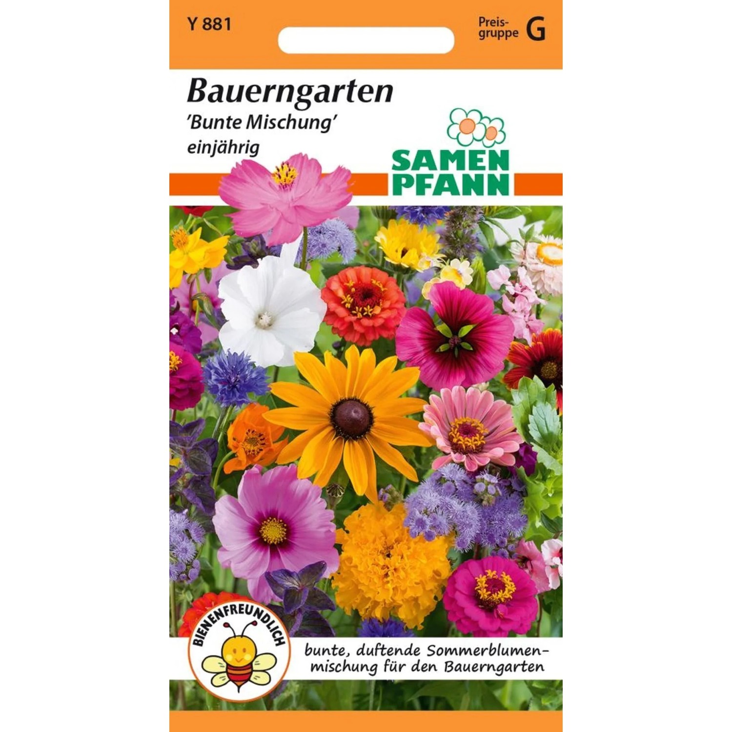 SAMEN PFANN Blumenmischung Bauerngarten
