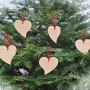 Erst-Holz Christbaumschmuck Holzschmuck Deko Schneeflocke_7
