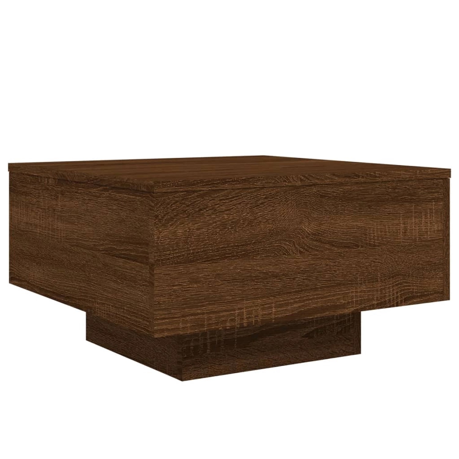 vidaXL Couchtisch Braun Eichen-Optik 55x55x31 cm Holzwerkstoff günstig online kaufen