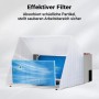 Wiltec Airbrush Absauganlage 4M³/Min 47Db Absaugung Farbe Farbnebel Erweiterbar_4