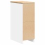 vidaXL Garagen-Aufbewahrungsschrank Weiß 30x51x85 cm Massivholz Kiefer 860580_8