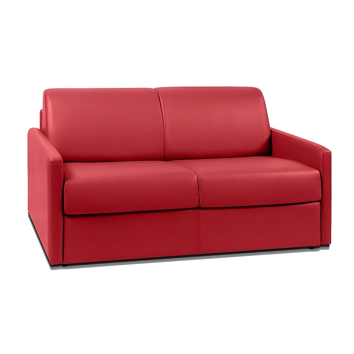 Vente-unique Schlafsofa Calife Rot 150 cm