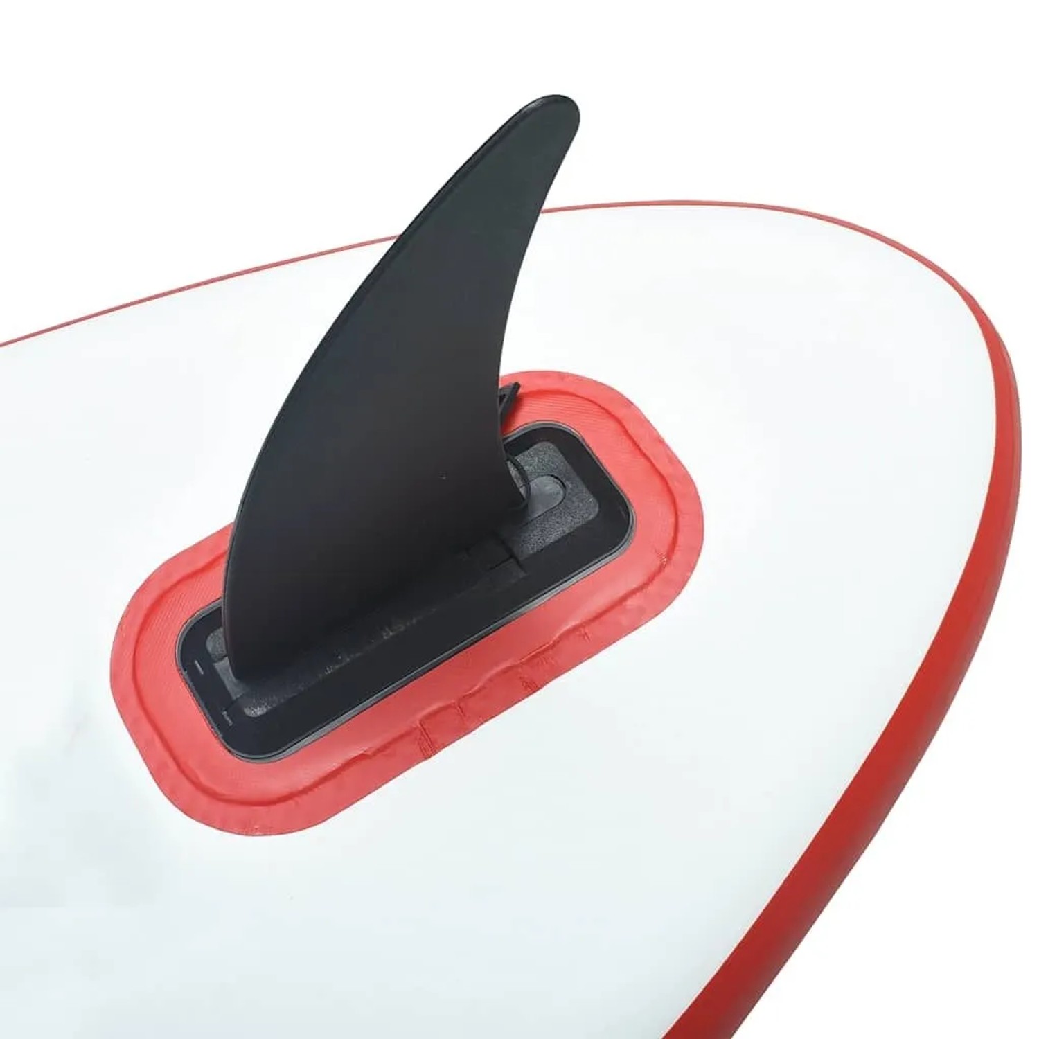 vidaXL Aufblasbares SUP-Board mit Segel Set Rot und Weiß 92209_7