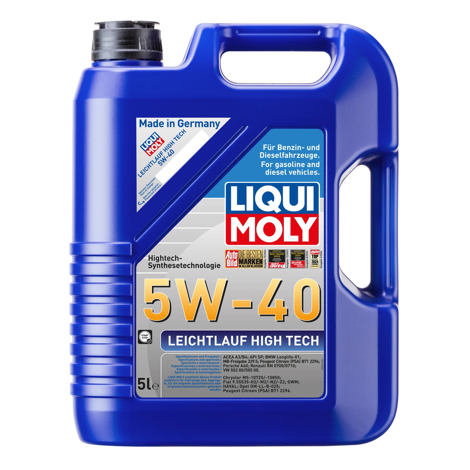 Thumbnail - Liqui Moly Leichtlauf High Tech 5W-40 5 l